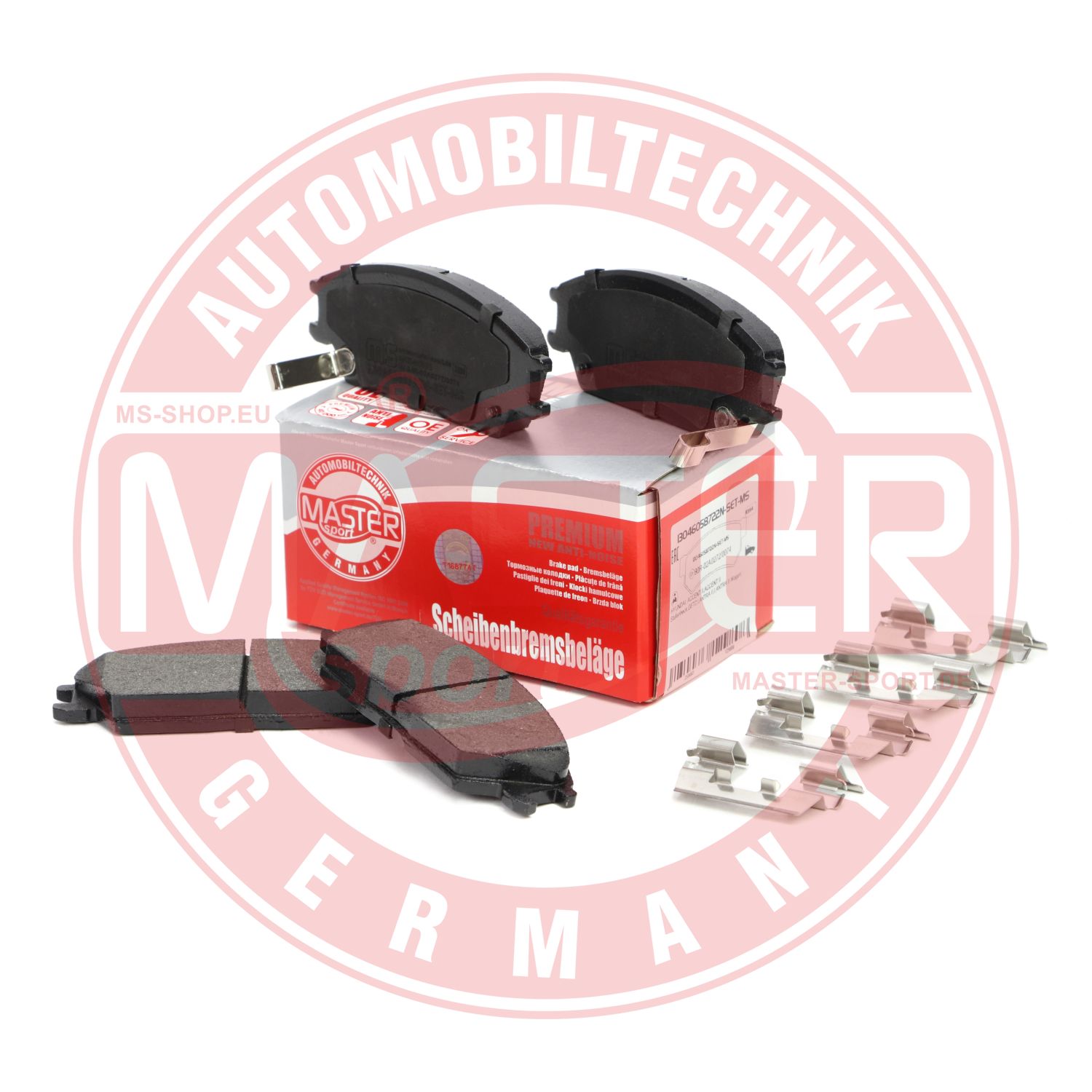 Placute frana MASTERSPORT GERMANY 13046058722N-SET-MS